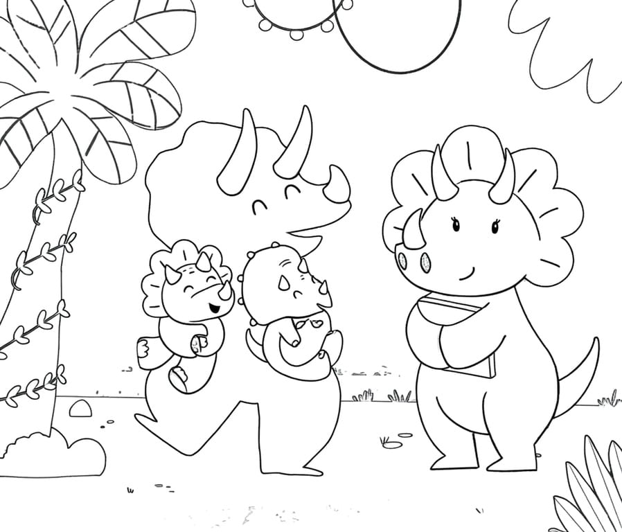 Dibujos para colorear / Coloring pages