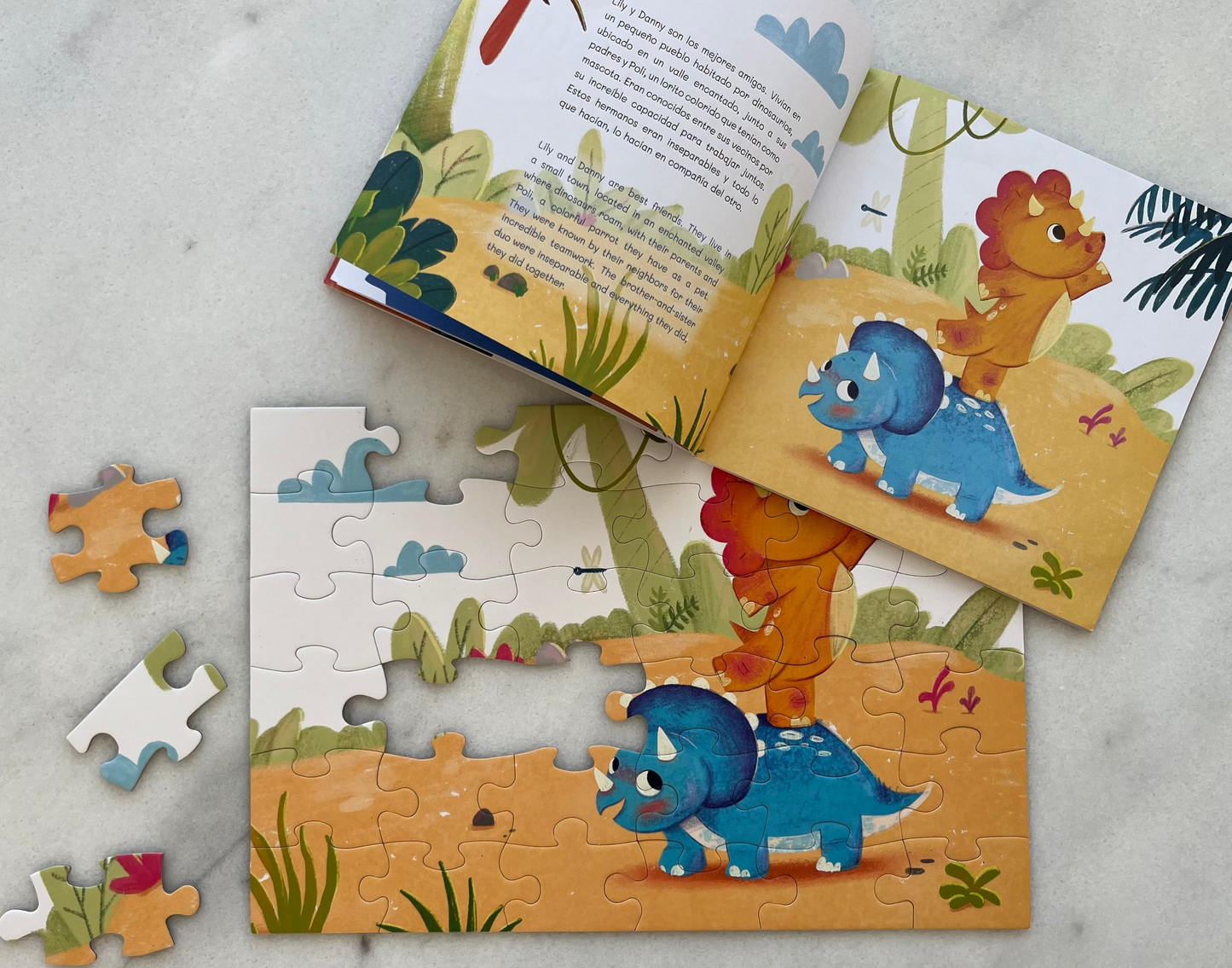 Danny sabe leer: Libro + Rompecabezas